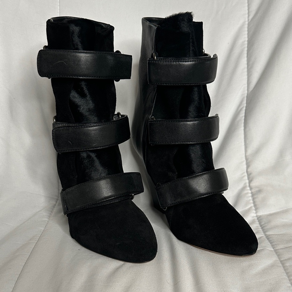 Isabel Marant Black Heeled Boots
